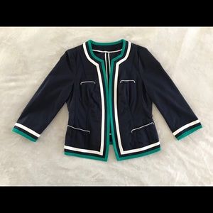 Chico’s Navy Blue Dress Blazer